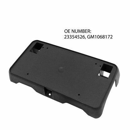 Front License Plate Frame Bracket for 2012-2018 Chevrolet Silverado 1500