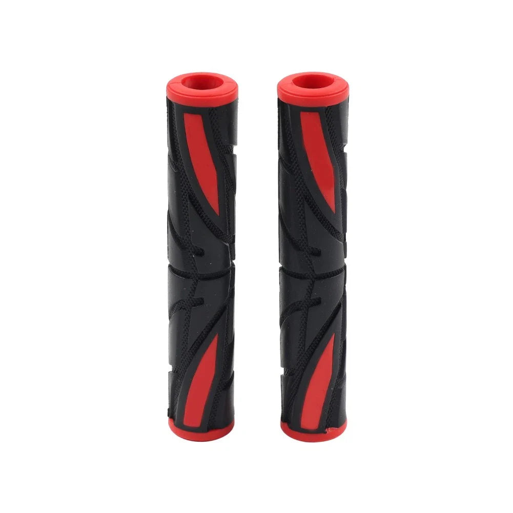 Red Rubber Sleeve Cover Grips for Universal Motor Brake Clutch Handle Bar