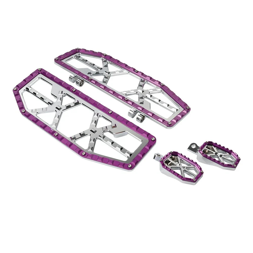 Driver Passenger Floorboard Foot Pegs for Harley Electra Glide
