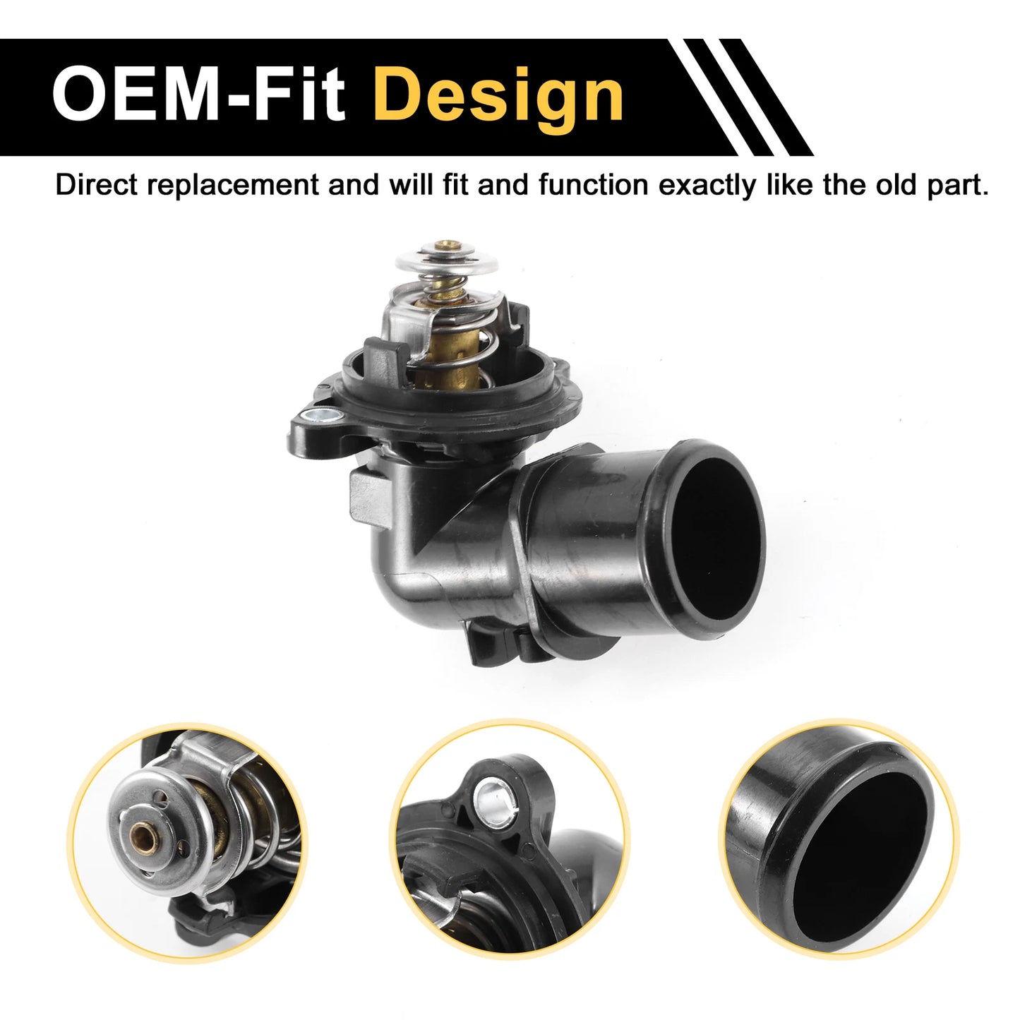 Engine Coolant Thermostat Housing Assembly for Jeep Grand Cherokee (2014–2019)