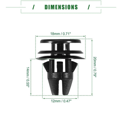 30 x Tail Light Lamp Retainer Clips for Dodge Ram 1500 (2019-2023)