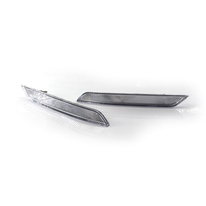 Pair Clear White Side Marker Reflectors for BMW X6 (2007–2014)