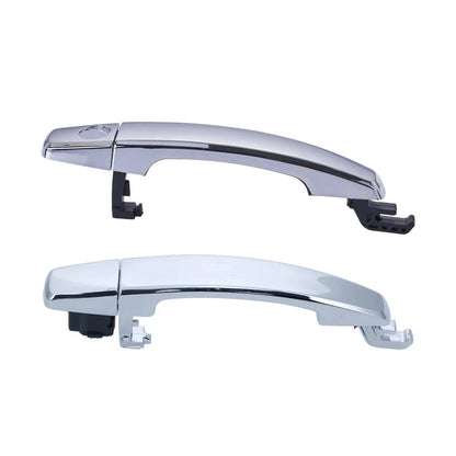Set of 4 Chrome Outer Door Handles for Holden Barina (2011–2018)
