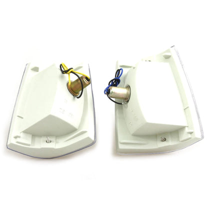 Set of 2 Clear Corner Turn Signal Lights for Mazda Bravo B-Series (B2000–B2600)