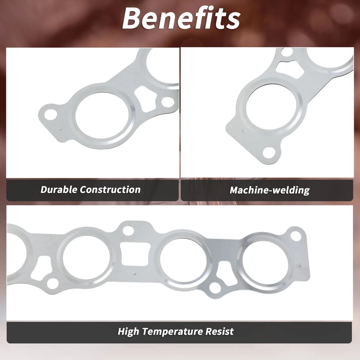 Exhaust Manifold Header Gasket for Toyota SCP92-BEXEK (2005–2012) No.1717397401000