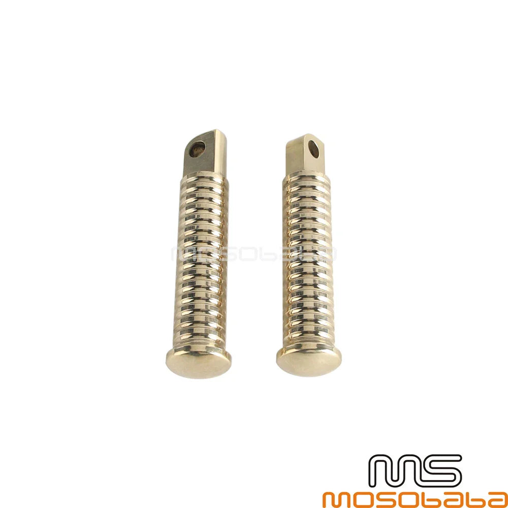 Brass Foot Pegs for Harley Sportster XL883L XL883R XL883 Forty-Eight (2004-2023)