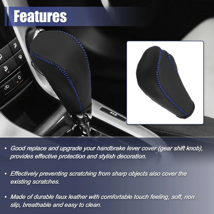 Car Gear Shift Knob Cover for Chevrolet Cruze, Aveo (2011-2015, 2007-2011)
