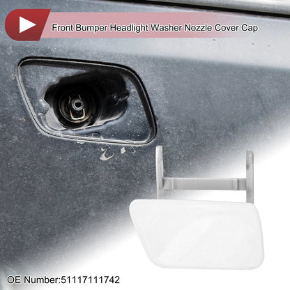Bumper Headlight Washer Nozzle Cover Cap for BMW 525i (04-05)