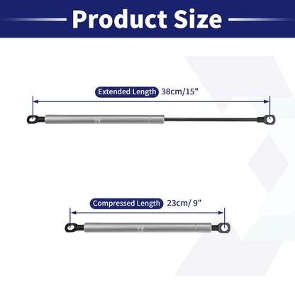 2 Pcs Lift Supports Struts Shocks Gas Spring for RV (15 Inch, 60 lb)