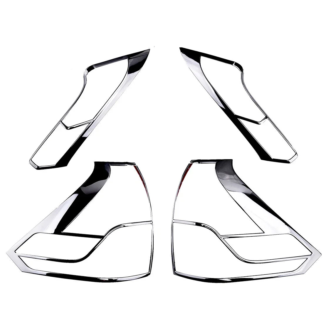 4 x Tail Light Frame Covers for Honda CR-V (2012-2014)