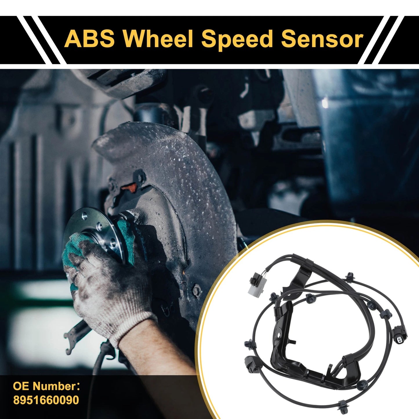 ABS Wheel Speed Sensor No. 8951660090 for Toyota FJ Cruiser (2007–2009)