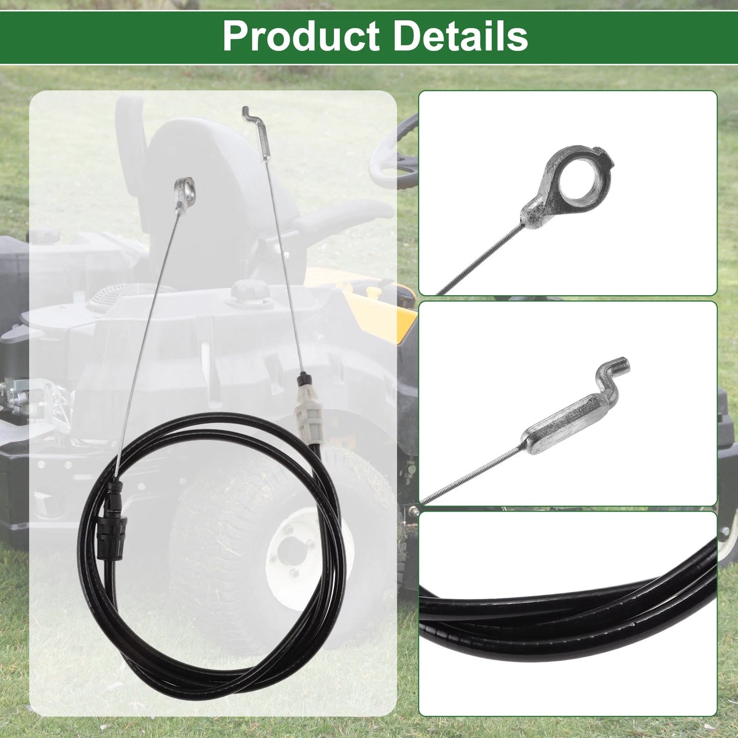 Brake Cable for Cub Cadet CC760ES (Replace 94605076A)