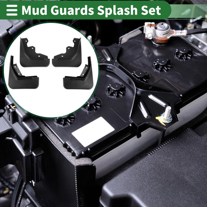 Mud Flaps Splash Guards for Ford Ecosport (2013–2017) W/ Mount Accessories