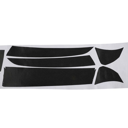 3D Carbon Fiber Pattern Interior DIY Trim Decals for BMW X5 (2007–2013)