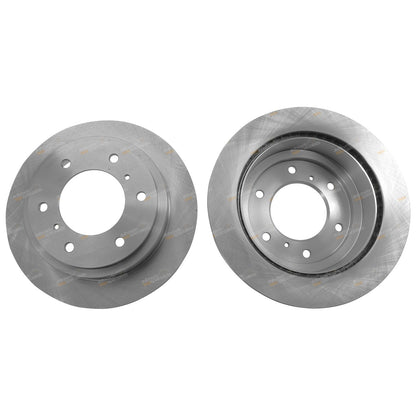 2X Rear Disc Brake Rotors for Mitsubishi Pajero (2000–2013)