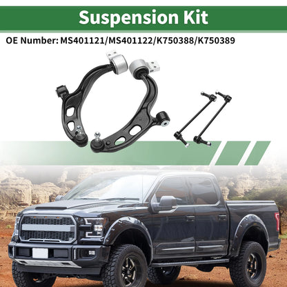 Set of 4 Front Lower Control Arms for Ford Flex (2010–2012) MS401121/MS401122/K750388