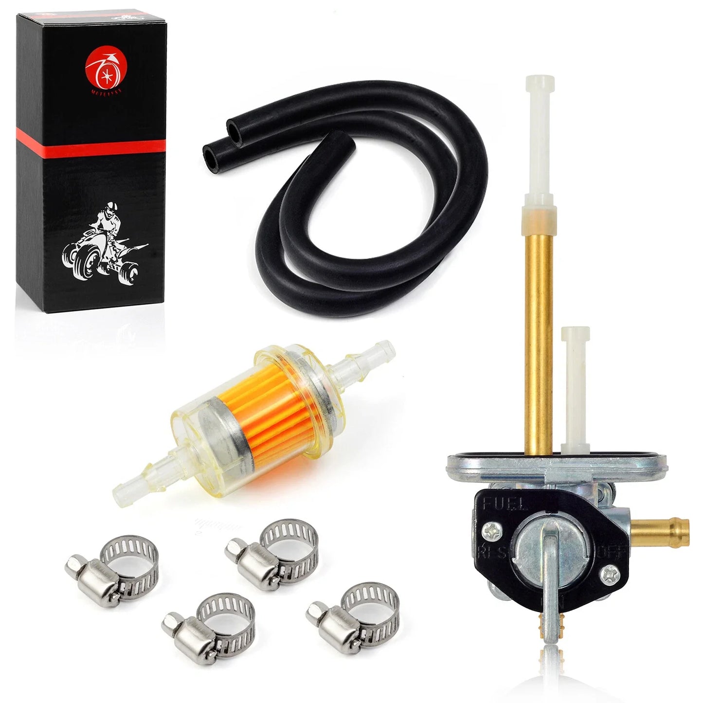 Fuel Pump Valve Petcock for Kawasaki Ninja500 Vulcan500 (1986–2009)