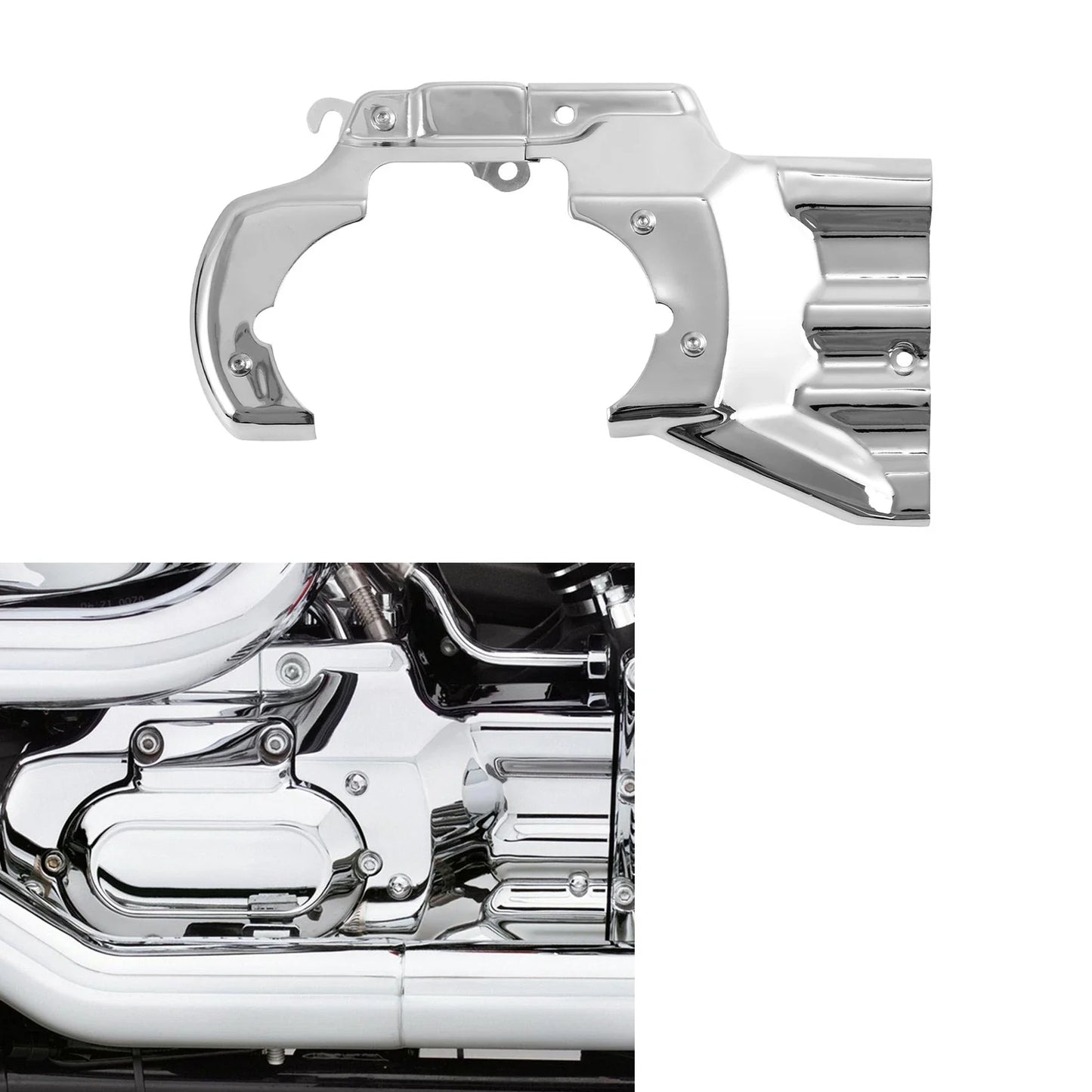 Engine Transmission Interface Cover for Harley Heritage Softail FLSTC (07-17)