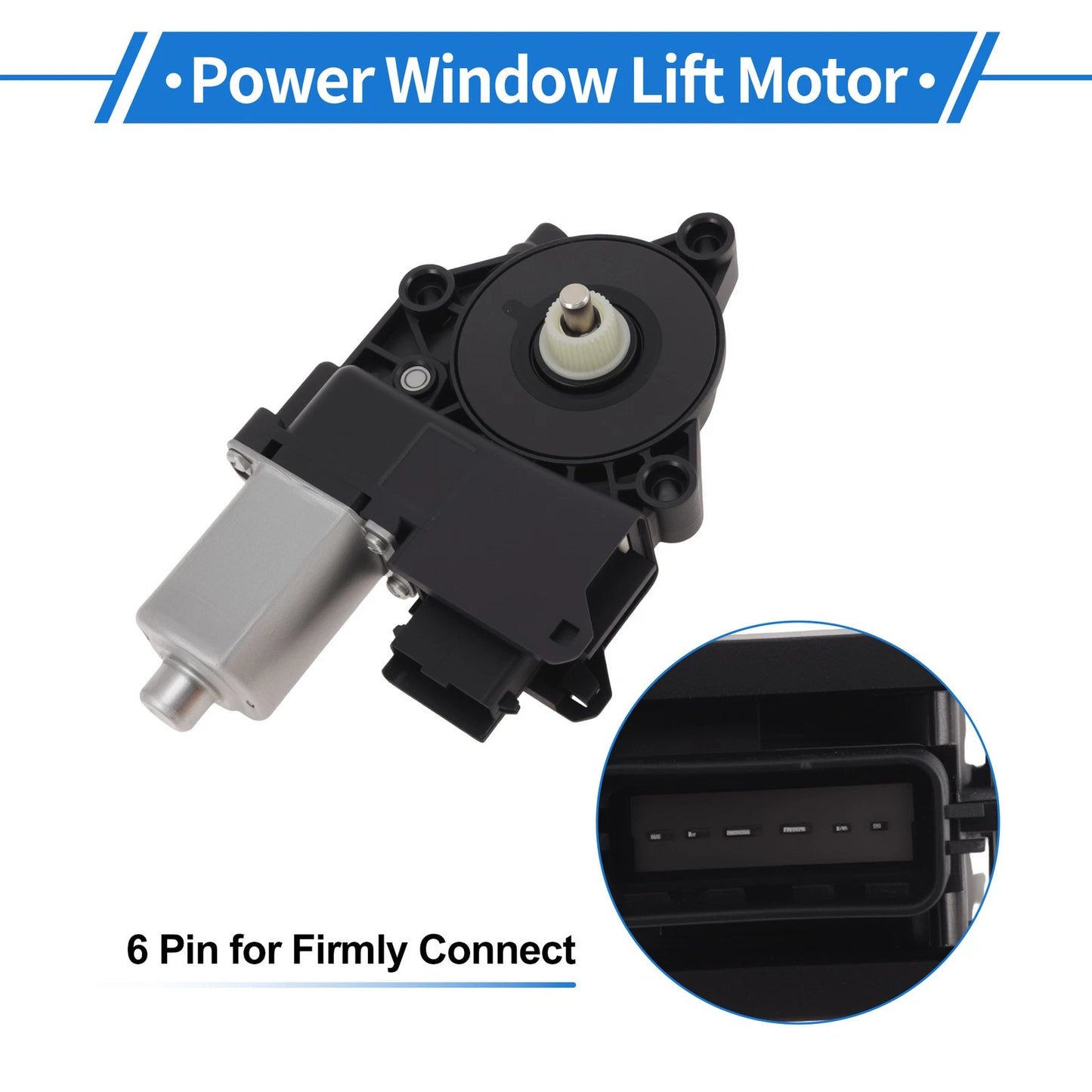 Left Rear Power Window Regulator Lift Motor 83450A2010 for Kia Ceed (2013–2019)