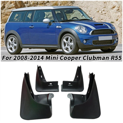 Mud Flaps Guards Mudguards Fender for Mini Cooper Clubman (2008–2014)