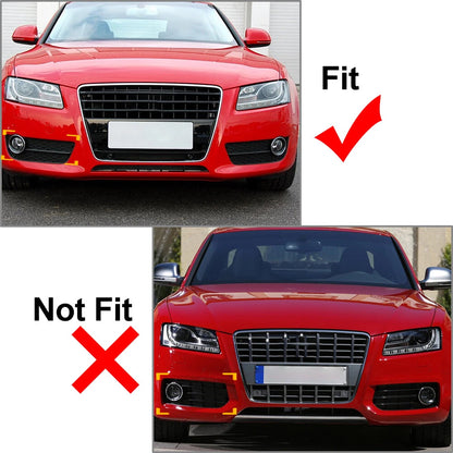 Piano Black Interior Door Handle Panel Trim for Audi A4 B8 A5 (2008–2016)