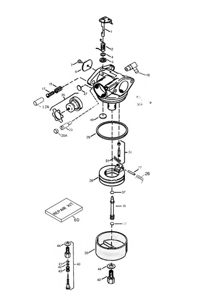 15 Pack Carburetor O-Ring Replacements for Tecumseh