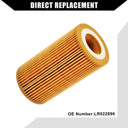 Set of 1 Engine Oil Filter No.LR022896 for Land Rover Range Rover (2011–2012)