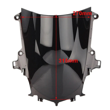 Blue Windshield for Yamaha YZF-R1 (2015-2017) Windproof ABS Screen