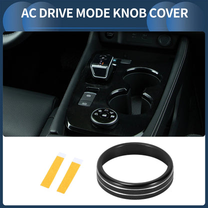 1 Pc AC 4WD Drive Mode Switch Knob Cover for Nissan X-Trail Rogue (2021–2023)