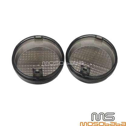 2.75" Turn Signal Light Lens Covers for Kawasaki Vulcan 1600 Classic/Nomad