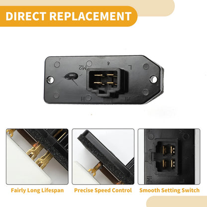 HVAC Blower Motor Resistor No. 5014212AA for Dodge Viper (2003–2006)