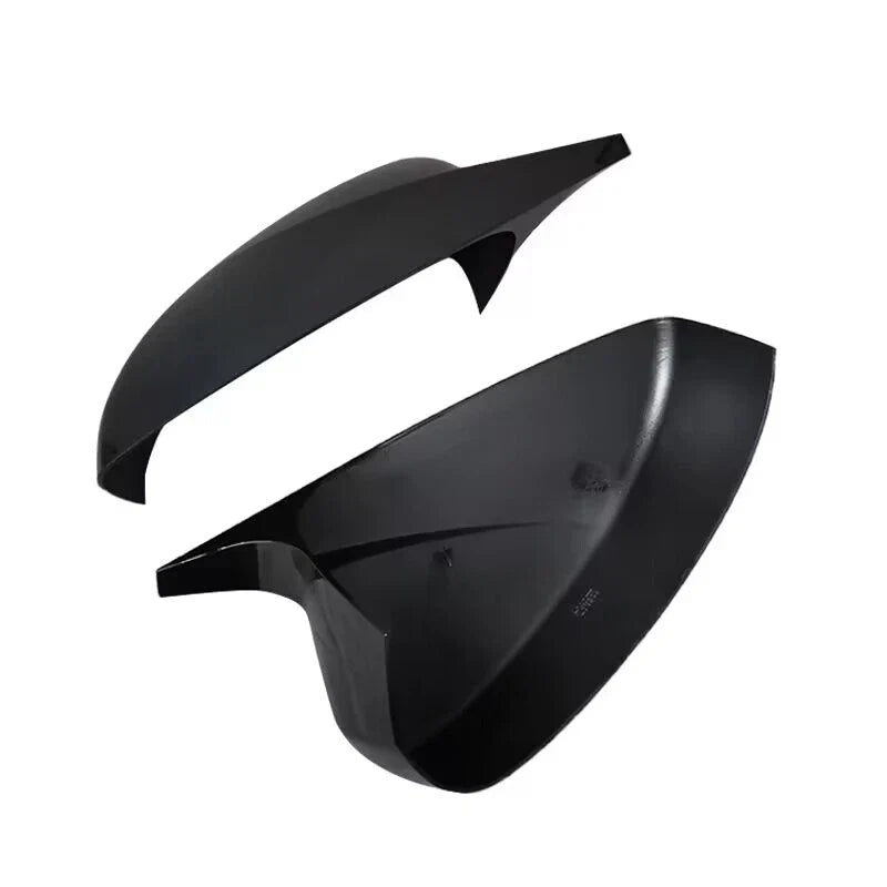 Glossy Black Side Mirror Horn Cover Cap Trim for Mazda 6 Atenza (2018–2021)