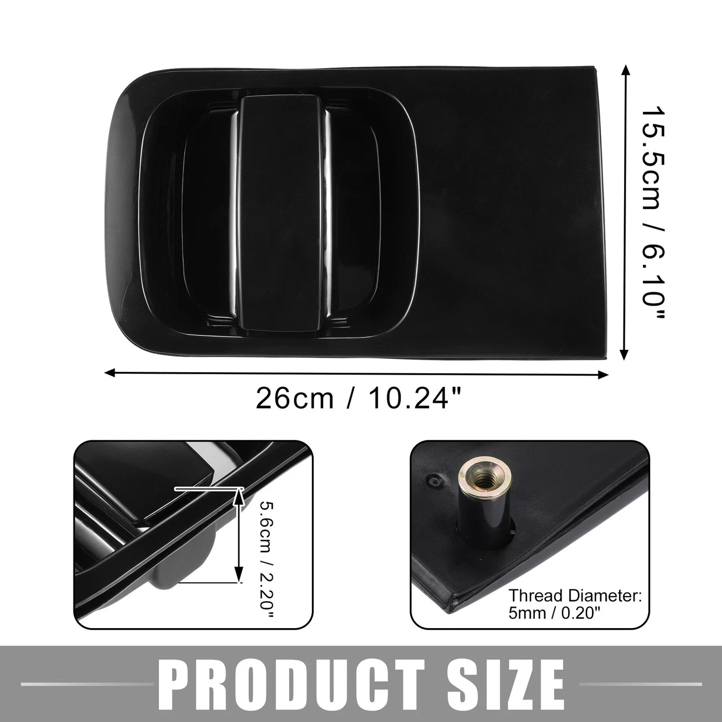 Rear Right Exterior Door Handle for Hyundai H-1 II Grand Starex (2007–2019)