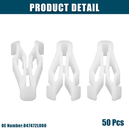 Interior Trim Retainer Clips for Hyundai & Kia - 50 Pcs