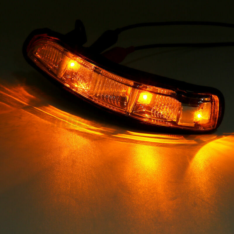 Pair Side Mirror Turn Signal Lights for Mercedes Benz CL CLS S E Class (2003–2010)