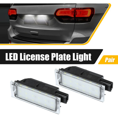 1 Pair LED License Plate Light for Car (2010–2023)