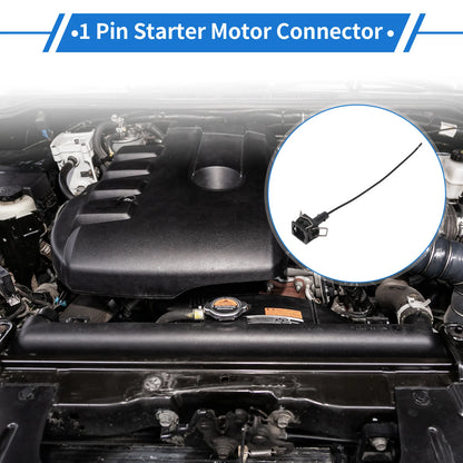 1 Pin No.357972771 Starter Motor Connector for Audi A4 B7 (2005–2008)