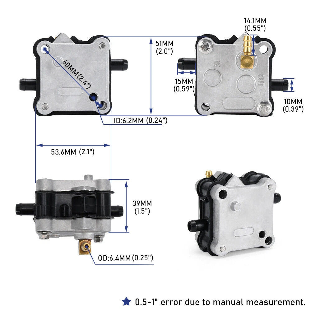 Fuel Pump Assembly for Mercury 115 2 Stroke