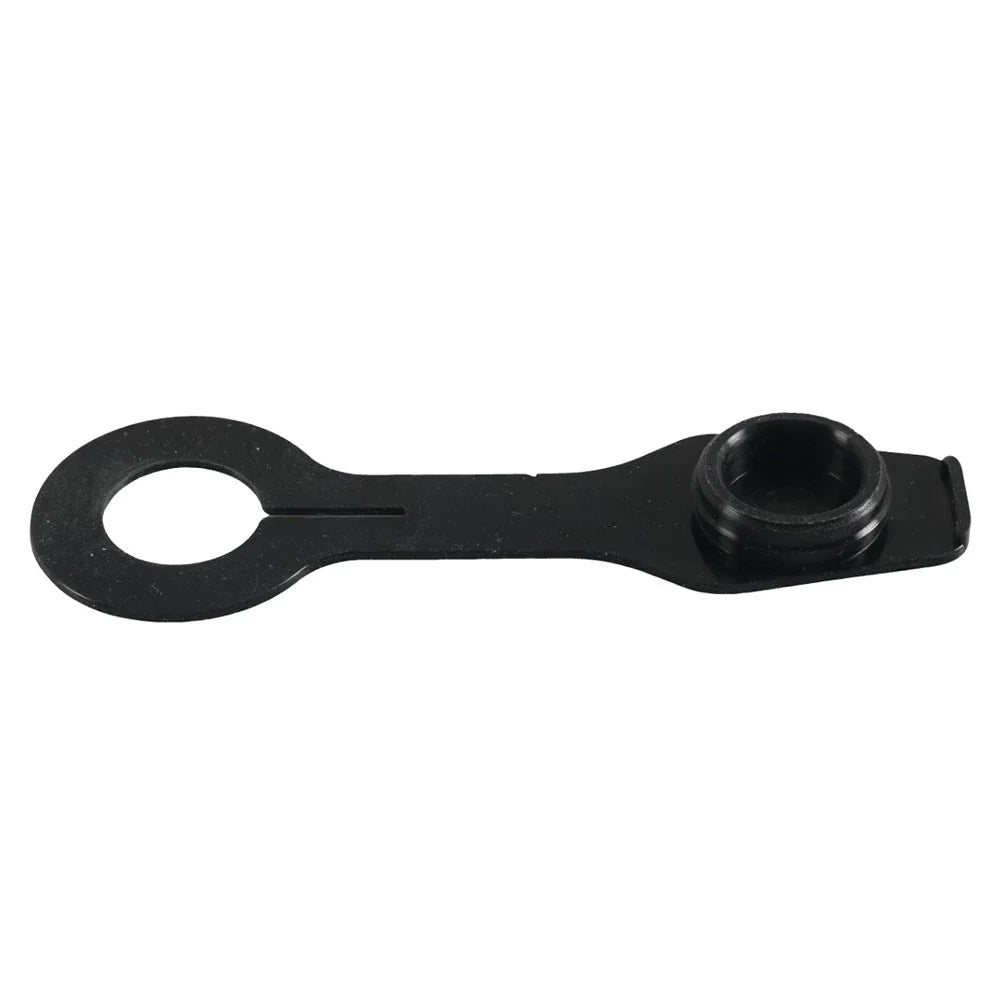 Black RV City Water Inlet Check Valve Flange Hose Connector