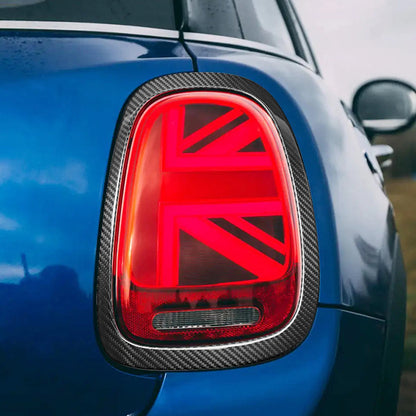 1 Pair Taillight Frame Trim Covers for MINI F55 F56 F57 (2014-2020)