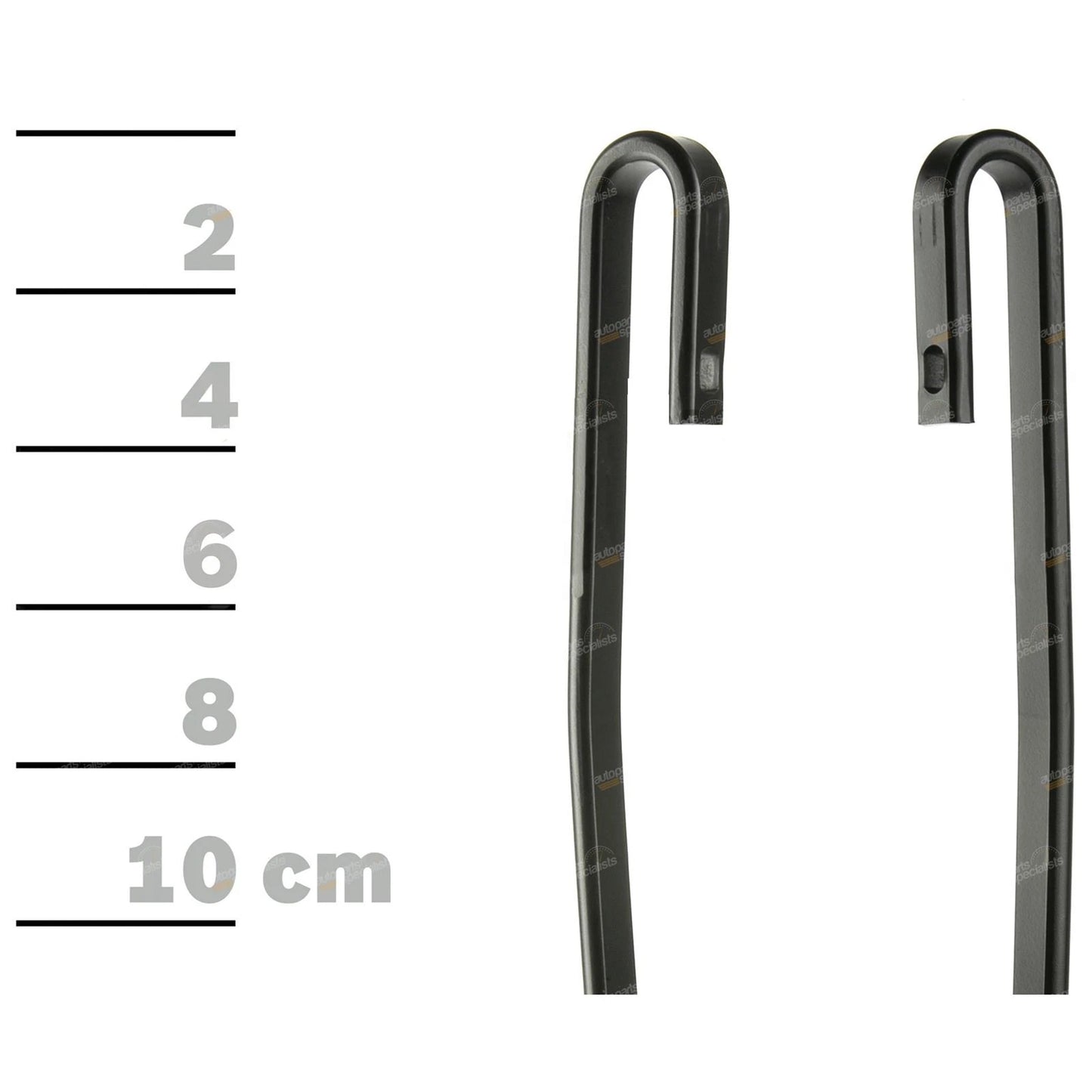 Front Pair Wiper Blades for Honda Concerto (1988–1993)