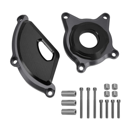 Titanium Alternator Cover & Clutch Protect for Kawasaki Z900 RS (2017–2023)