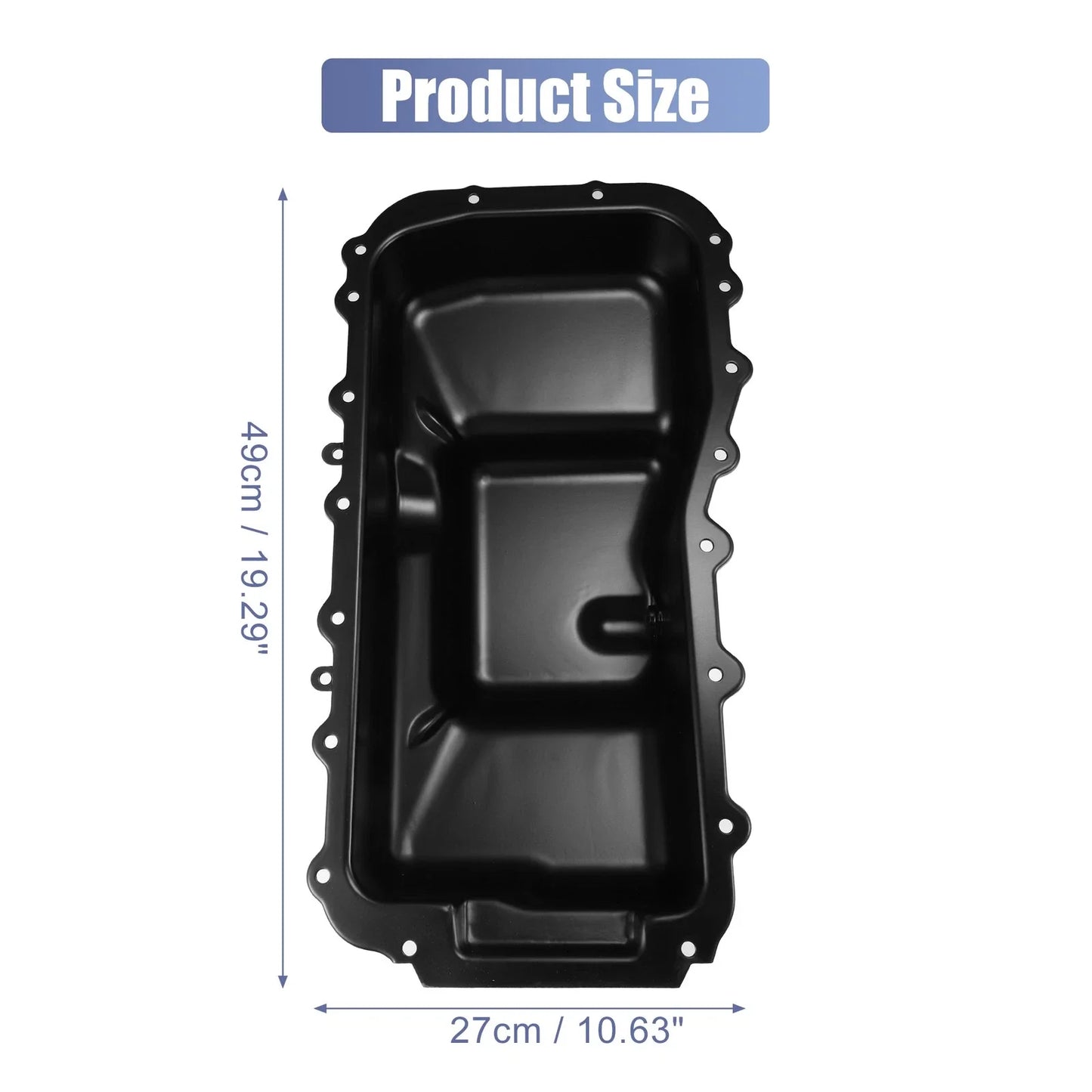 Engine Oil Pan for Dodge Grand Caravan 2001-2010 (2 x Replacement Parts)