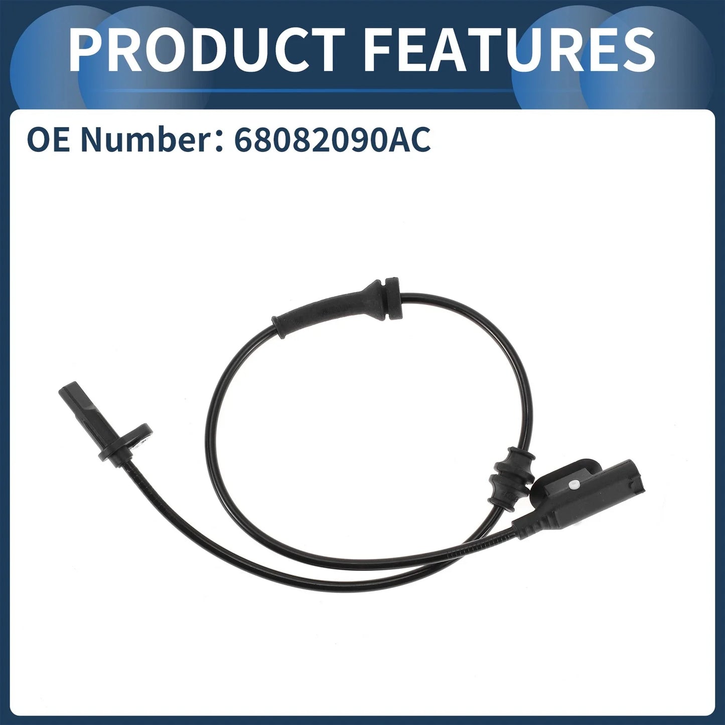 ABS Wheel Speed Sensor for Dodge Dart Sedan (2013)