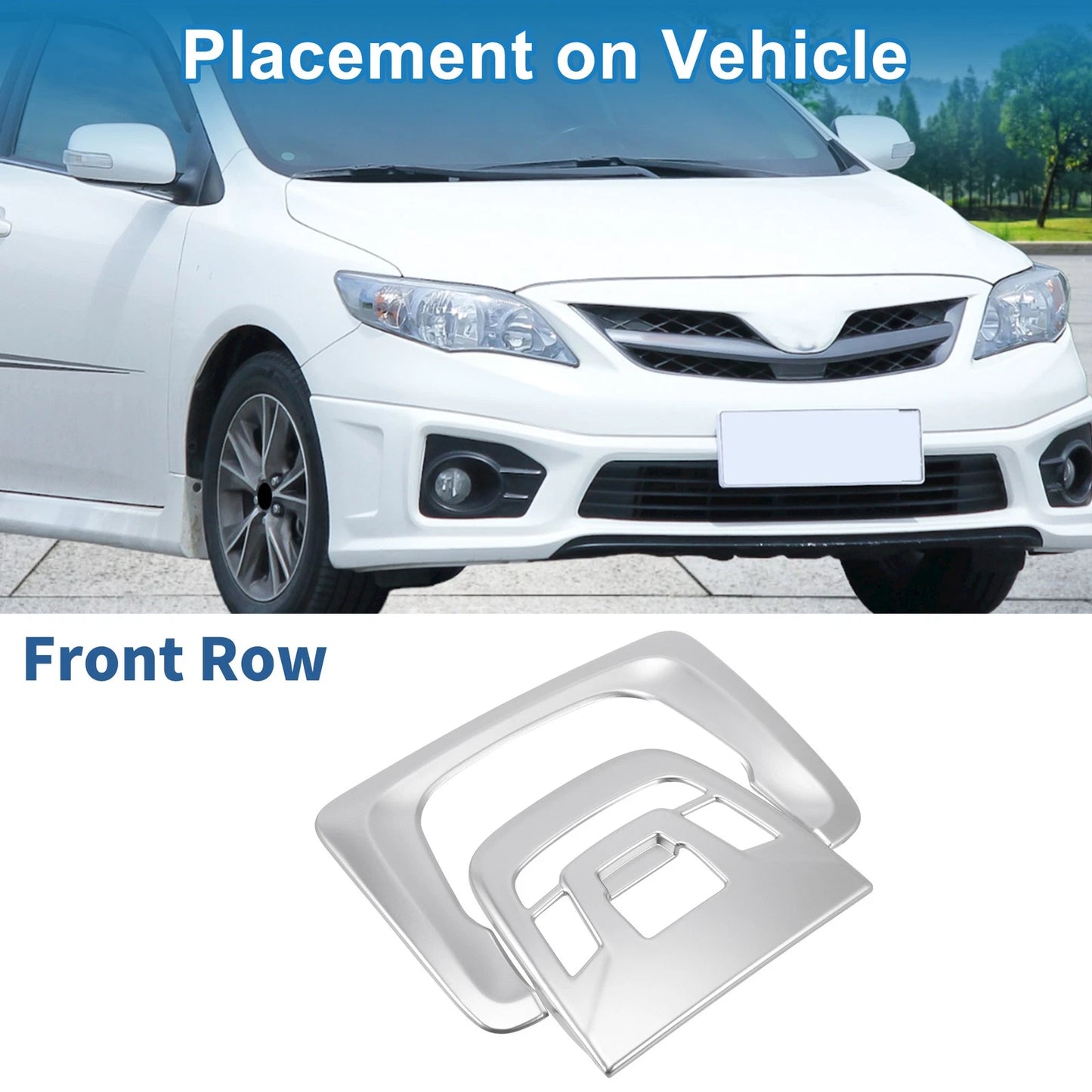 Headlight Trim Bezel for Toyota Corolla (2022–2024) ABS