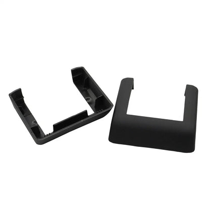 Matt Black Tailgate Hinge Cover Trims for Jeep Wrangler (2007-2018)