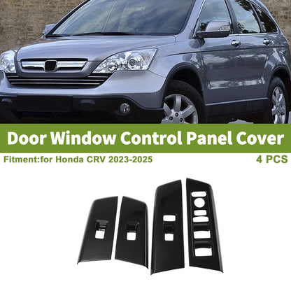 Set of 4 Window Switch Bezel Covers for Honda CRV (2023–2025)
