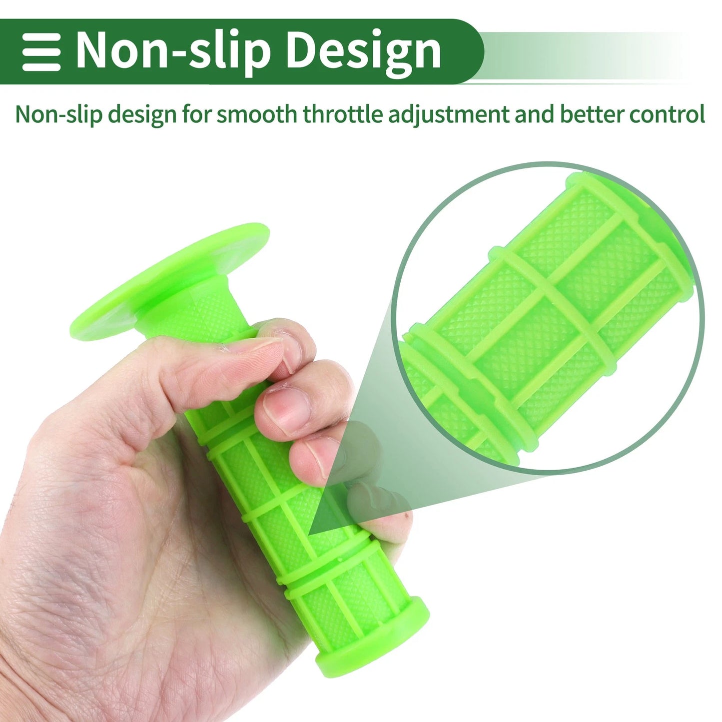 7/8" 22mm Motorcycle Hand Grips Cover Kit for Various Models
