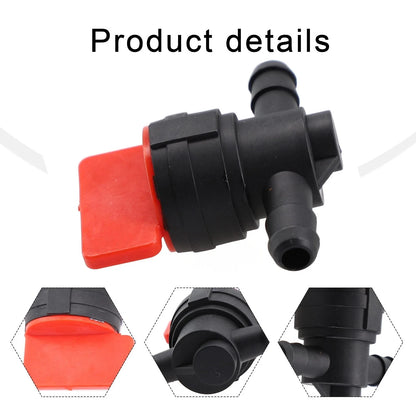 8mm In-Line Petrol On-Off Fuel Tap Switch Valve for Motorcycle Bike ATV