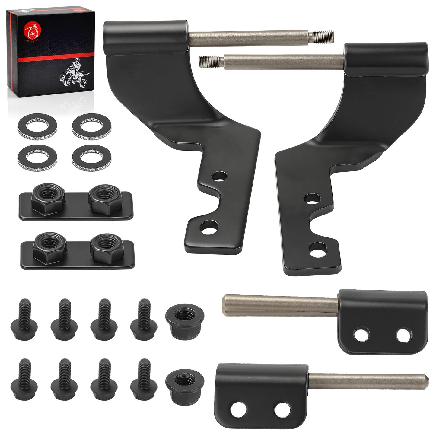 Half Door Hinge Hardware Kit for Polaris Ranger Crew XP 1000 (2018–2023)